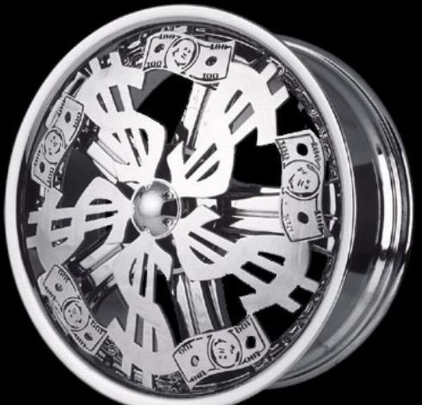 Диски в виде доллара