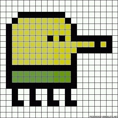 Пиксель арт в копателе