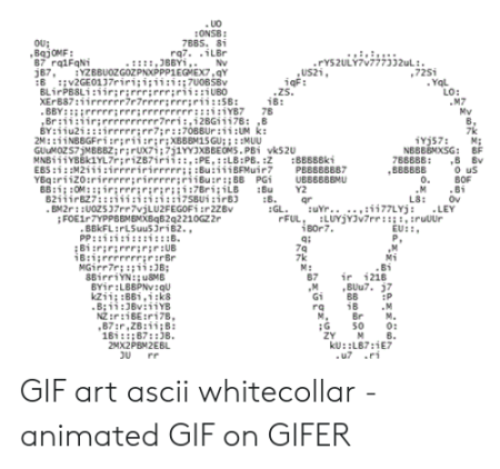 Картинки из символов