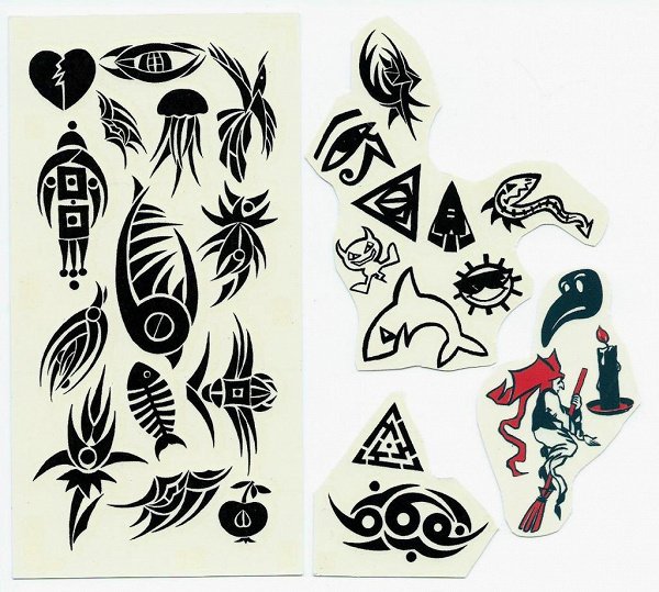 Переводные наколки