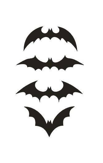 Трафареты для макияжа на Хэллоуин