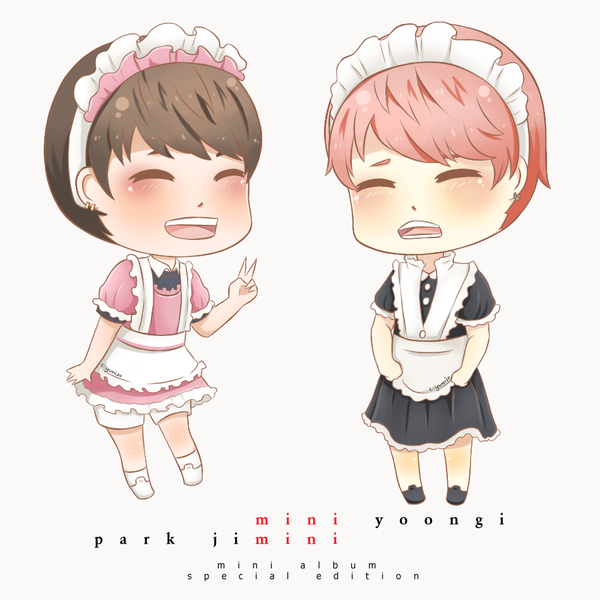 БТС Чиби с именами