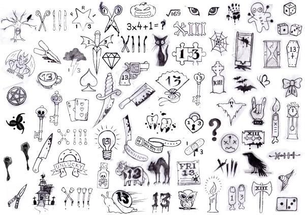 Тату эскизы небольшие