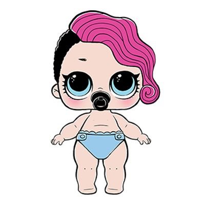 Куклы ЛОЛ печать цветные