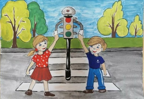 Крутой рисунок пдд (50 фото)