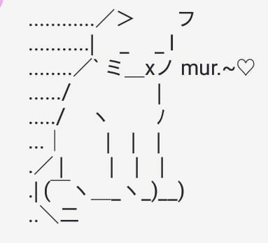 Кот из знаков