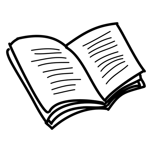 Книга черно белая