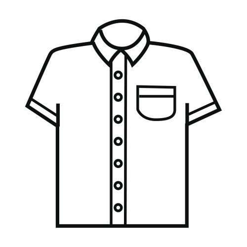 Рубашка раскраска