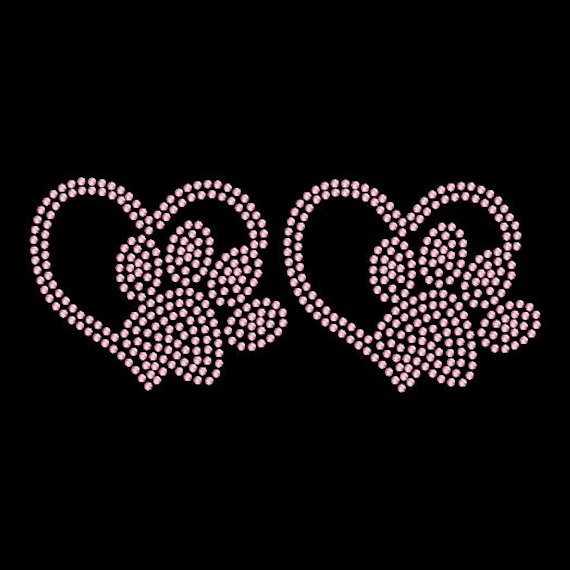 Наклейки из страз на одежду