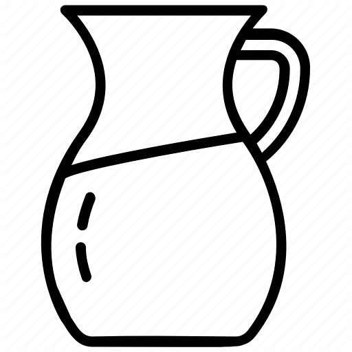 Кувшин раскраска