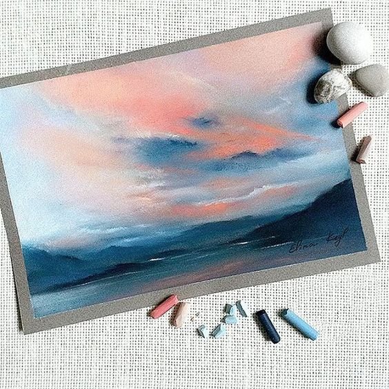 Уроки рисования пастелью