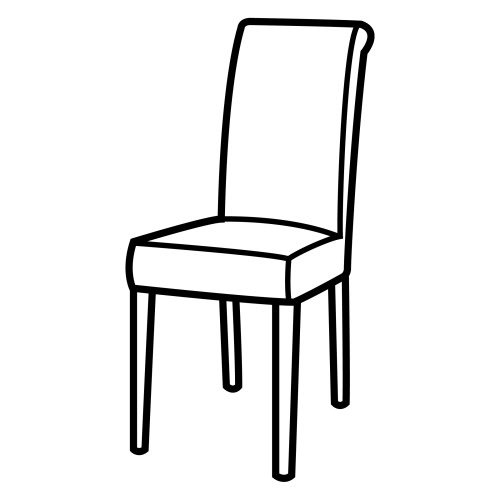 Chair drawing for Kids