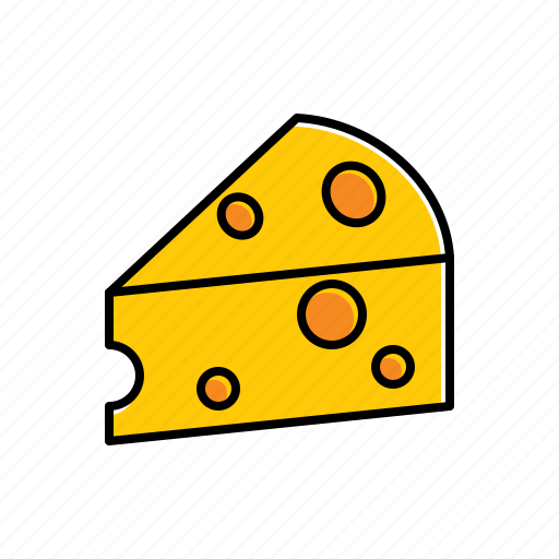 Кусок сыра иконка