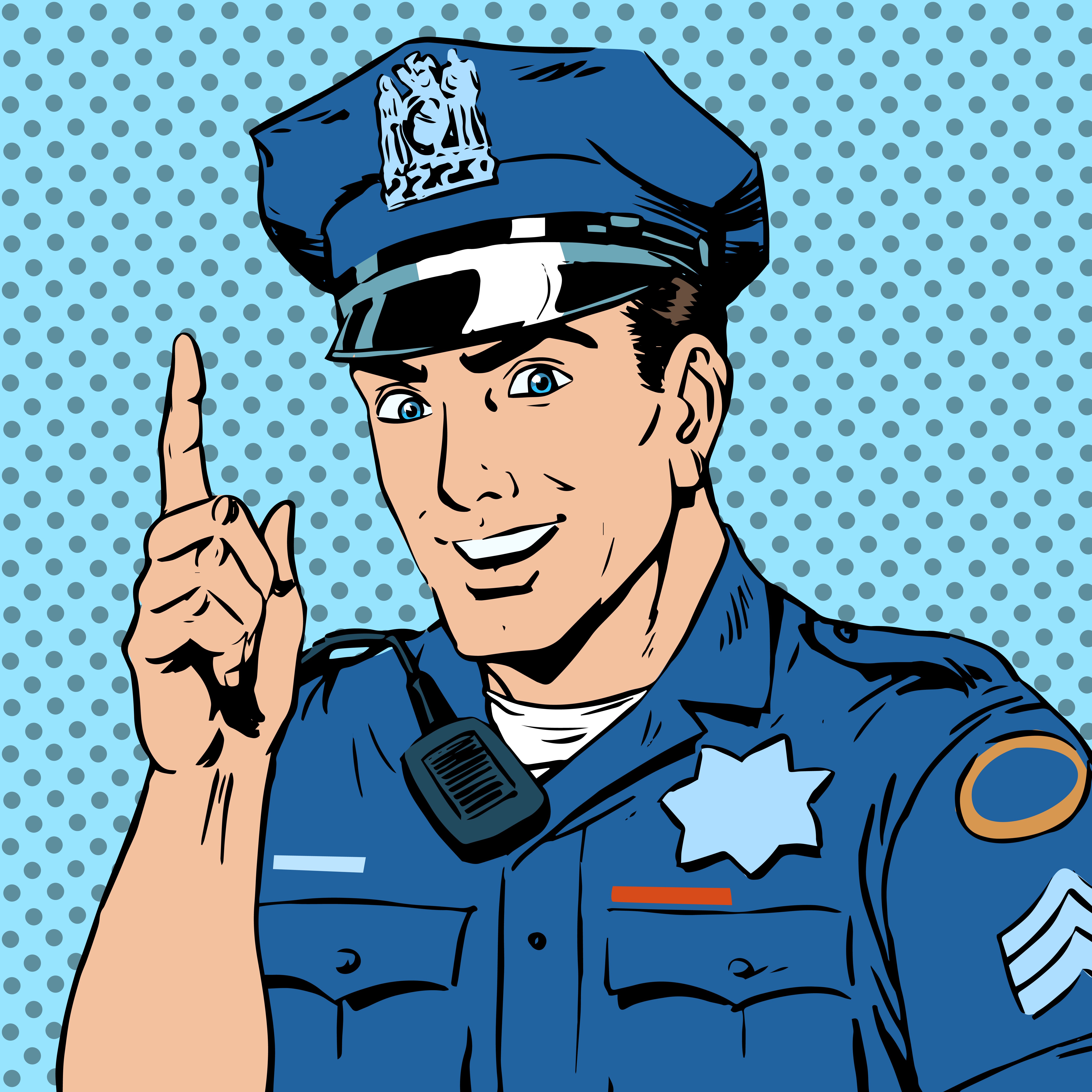 Полицейские из комиксов