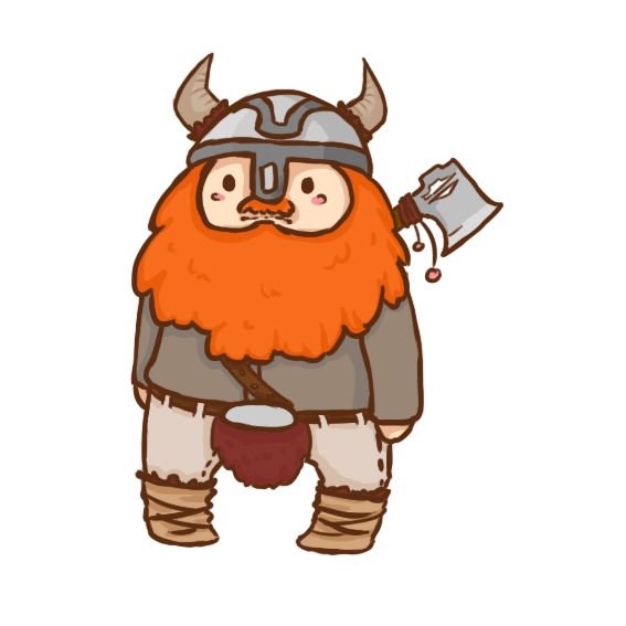 Милый Викинг арт