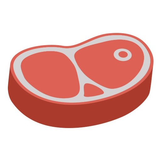 Мясо стейк вектор