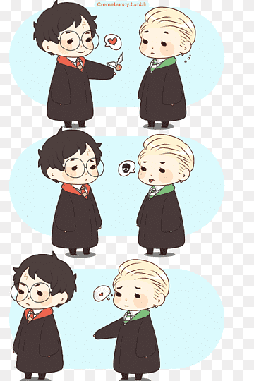 Наклейки Гарри Поттер Драко Малфой