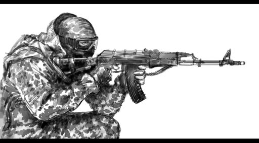 Раскраска ОМОН