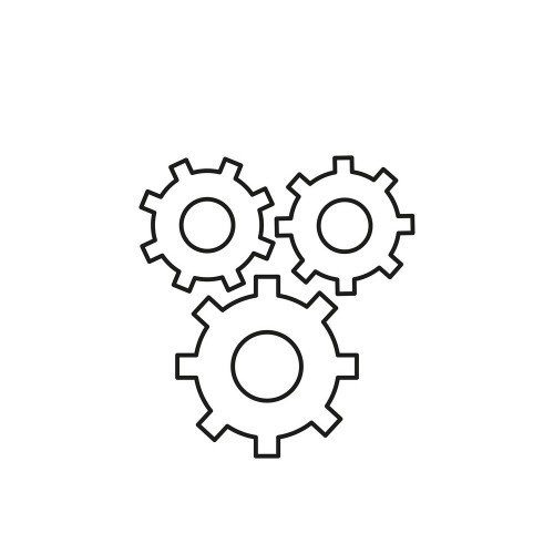 Шаблон шестерни для печати