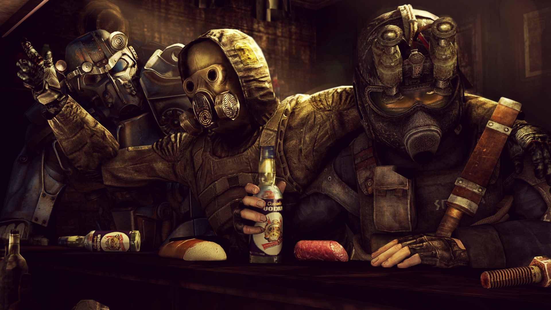Fallout 4 gas mask metro фото 108