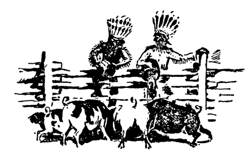 Маленькие дикари рисунок