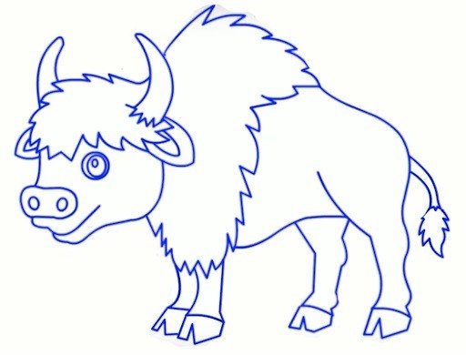 ЗУБР для раскрашивания детям