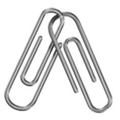 Две скрепки