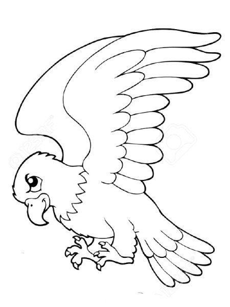 Контур Орел для детей