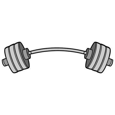 Штанга иллюстрация