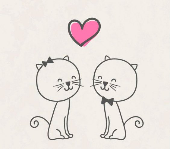 Рисунки для срисовки любовь легкие