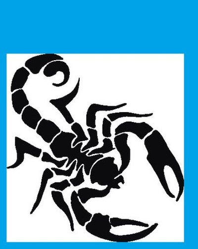 Нарисовать скорпиона поэтапно