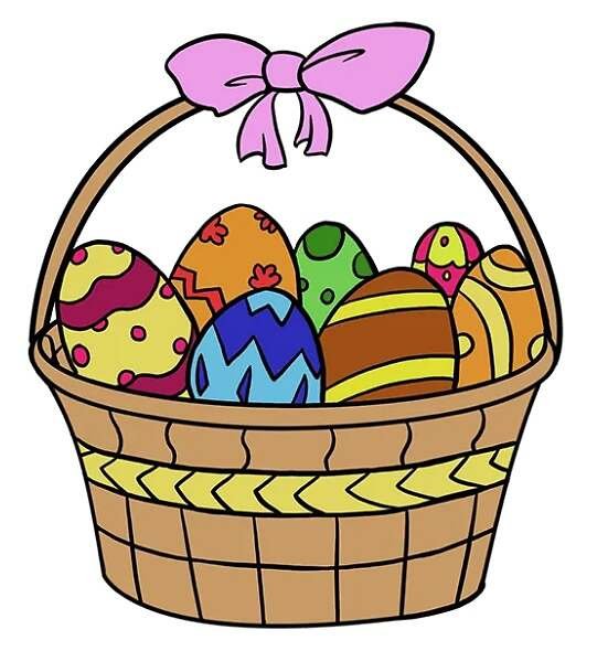 Рисунки на Пасху цветные