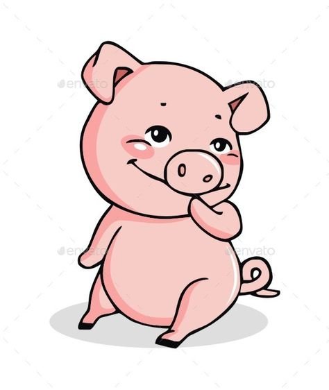 Поросенок эскиз