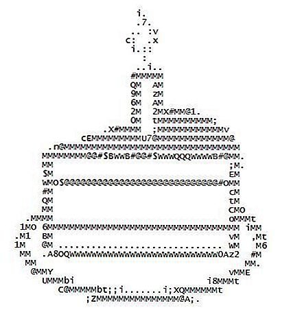 Тортик из символов