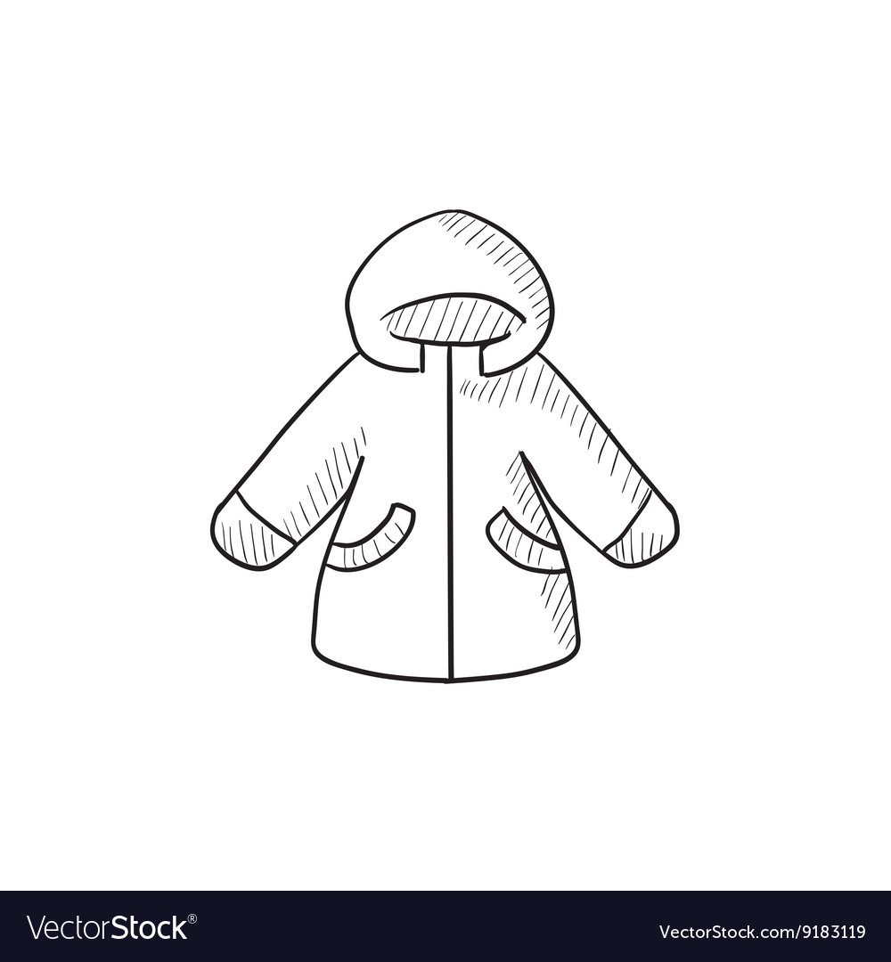 Значок зимняя куртка