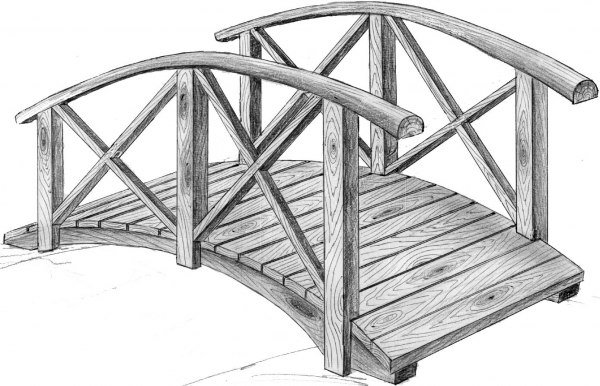 Мост мультяшный