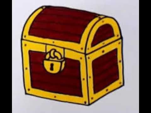 Лёгкий рисунок сундучок