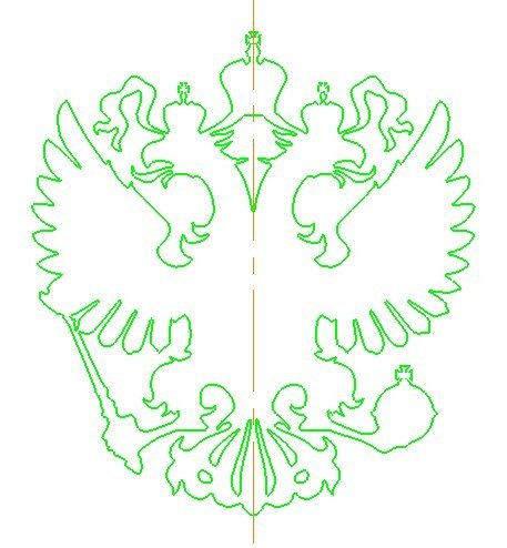 Двуглавый Орел очертания