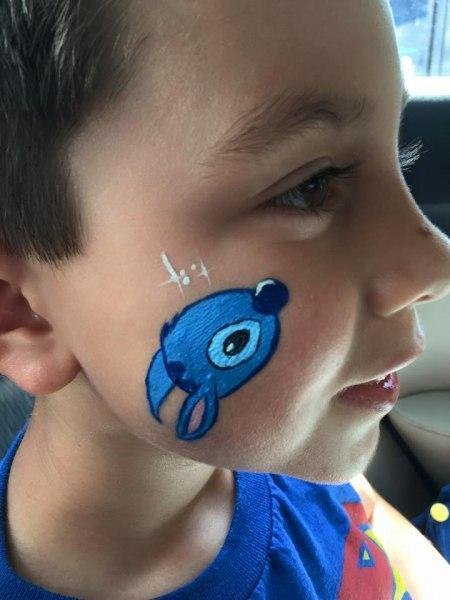 Бодиарт на руке для детей