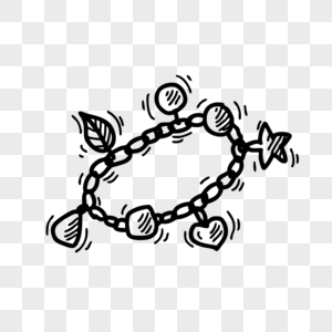 Браслет с силуэтом детей