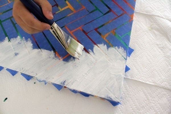 Панно из журналов