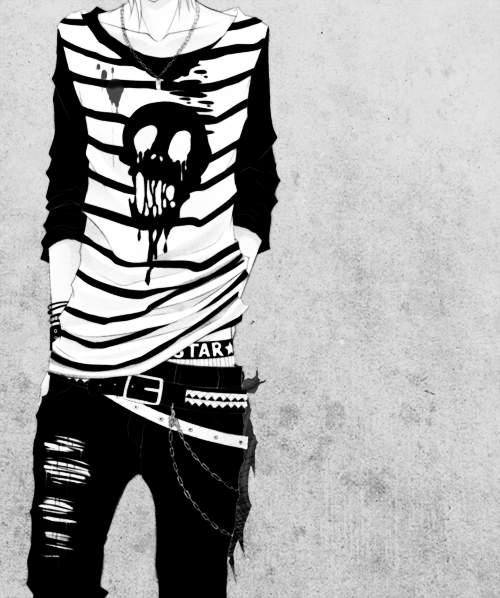 Крутой парень рисунок