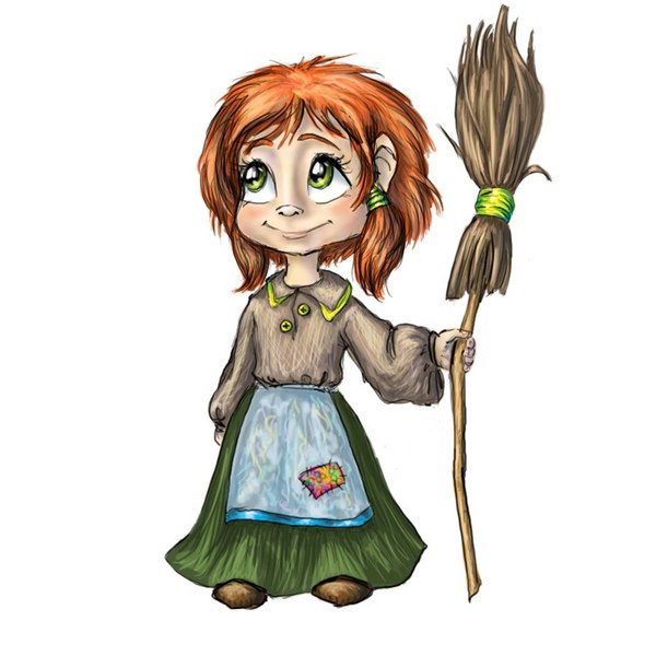 Сказка маленькая баба Яга