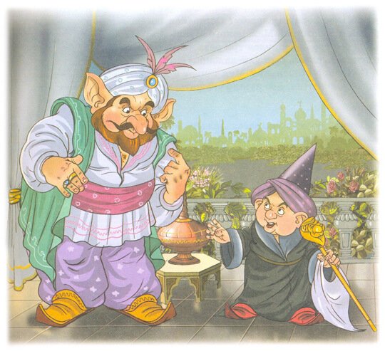 Вильгельм Гауф маленький МУК 1992 иллюстрации Сергеевой