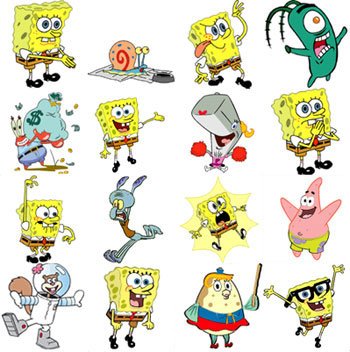 Нарисовать губку Боба