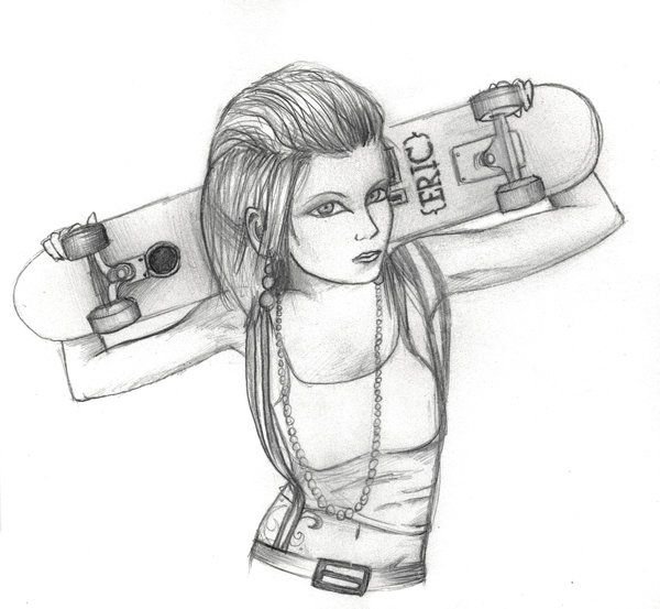 Пацанка рисунок карандашом