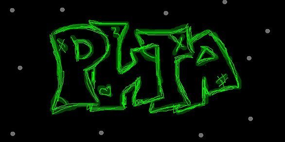 Красивые граффити на бумаге