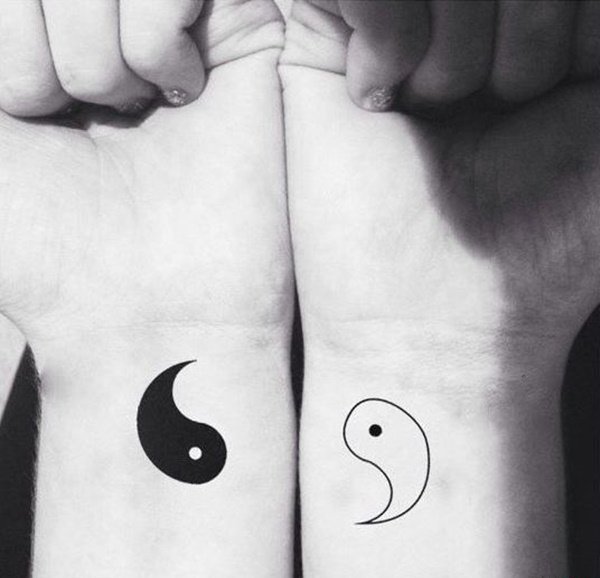 Парные Татуировки Инь Янь