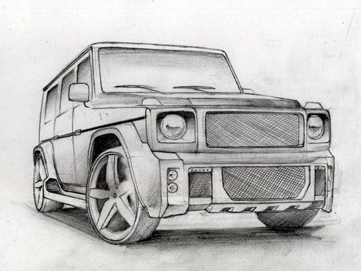 Гелик карандашом