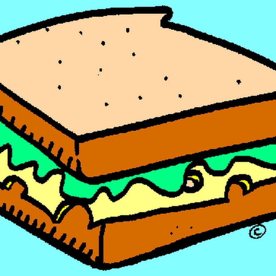 Закрытый бутерброд рисунок - 86 фото